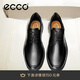愛(ài)步（ECCO）男士商務(wù)皮鞋 通勤德比鞋舒適正裝鞋 S 輕巧混合520324 黑色42 HL