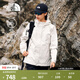 北面（The North Face）硬殼沖鋒衣女Antora防水防風(fēng)透氣連帽夾克保暖25秋冬新品|8DFA QLI/米白色 L /165