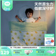 良良（liangliang）嬰兒被子低敏秋冬兒童被子幼兒園被子午睡新生兒7A抑菌四季被 【新品上市】楊桃-薄夾棉【40G·春秋被】 150*120cm蓋被（適合0-6歲）