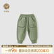 乖奇熊男女寶寶長(cháng)褲春秋季嬰兒純棉休閑百搭外穿兒童抓絨保暖褲子春衛褲