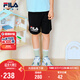 FILA斐樂(lè )兒童童裝短褲2026年夏季男女童中大童休閑寬松五分褲