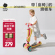 babycare兒童滑板車(chē)小孩1-6歲寶寶可折疊升降調高踏板單腳滑滑車(chē)可坐可滑 【二合一】洛克黃