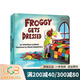 Froggy let's Gets Dressed 青蛙弗洛格 吳敏蘭書(shū)單 青蛙小吉低幼啟蒙認知 吳敏蘭書(shū)單 英文原版繪本 綠山墻 Froggylet'sGetsDressed