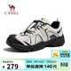 駱駝（CAMEL）王俊凱同款城野3代登山戶(hù)外徒步休閑鞋男 G16S852002 米白/黑 43