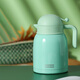 杯具熊（BEDDYBEAR）家居保溫壺家用大容量熱水壺保溫瓶簡(jiǎn)約現代實(shí)用暖壺送禮物 清新綠色-316不銹鋼2L