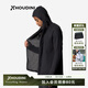 Houdini胡丁尼 Pace Flow Houdi疾速男春秋遮陽(yáng)網(wǎng)眼透汽連帽外套 True Black（黑色、真黑） XL 身高180-185cm體重85-95kg