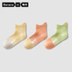 蕉內小涼皮5系兒童襪子男女童3A抗菌防臭透氣網(wǎng)眼運動(dòng)柔軟短襪夏季3雙
