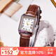 卡西歐（CASIO）手表女 ins網(wǎng)紅復古經(jīng)典小方塊 學(xué)生氣質(zhì)指針石英女表情人節禮物 LTP-V007L-7B2
