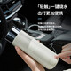 VSITOO鴻蒙智聯(lián)智能車載燒水壺汽車12V24V通用燒開水電加熱水杯保溫神器 象牙白車載燒水 12V24