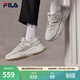 斐樂(lè )（FILA）跑步鞋老爹鞋男鞋FILA MARSⅡ火星二代情侶款復古運動(dòng)鞋休閑鞋 南極灰/霧灰-AN-F12M141116F 42