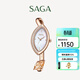 SAGA世家手表女新款四季手鐲表女士腕表輕奢小眾情侶生日禮物送女友 冬日暖陽(yáng)大碼