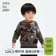 jnby by JNBY江南布衣嬰童綿羊毛套頭毛衣原創(chuàng  )圖案男女童嬰兒冬YNB310210 248雜咖 80 cm