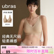 ubras無(wú)尺碼免拆深V領(lǐng)性感內衣女背心美背文胸罩無(wú)痕隱形 隱形膚色