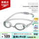 速比濤（Speedo）兒童泳鏡V速3專(zhuān)業(yè)競賽訓練防霧防水舒適防曬男女童通游泳鏡 透明色【非鍍膜】