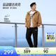 安踏（ANTA）樊振東同款 | 夾克外套男運動(dòng)上衣防風(fēng)百搭風(fēng)衣單茄克男152518613 蕉卡其-1 XL (男180)