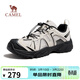 駱駝（CAMEL）王俊凱同款城野3代登山戶(hù)外徒步休閑鞋男 G16S852002 米白/黑 42