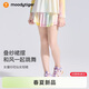 moodytiger【仙女家族】女童短裙速干涼感夏季兒童半身裙高腰輕薄透氣運動(dòng)裙