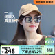 海儷恩（HORIEN）墨鏡女款防紫外線(xiàn)偏光眼鏡海邊防曬大方框顯瘦高級感太陽(yáng)鏡N6621