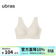 ubras無(wú)尺碼免拆plus加大版背心式文胸無(wú)痕內衣女聚攏大胸無(wú)鋼圈 【升級云感托】燕麥奶色
