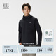 KOLON SPORT/可隆戶(hù)外軟殼衣 男士防風(fēng)透濕GTX抓絨連帽夾克 LHWJ5WN087-BK 黑色 M 170/92A