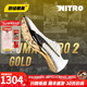 彪馬Puma Nitro100 2代千呼萬(wàn)喚始出來(lái) 田徑精英彪馬男女厚底短跑釘鞋 金色榮耀Nitro 100 2/312243-01 42.5