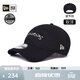 NEW ERA紐亦華NBA軟頂彎檐手繪刺繡棒球帽男女同款940 13773991-黑色 金州勇士隊 OSFM