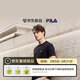 FILA 斐樂(lè )官方男裝針織短袖2026春新款網(wǎng)球運動(dòng)簡(jiǎn)約吸濕速干圓領(lǐng)T恤 正黑色-BK L 175/96A/L