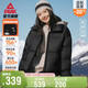 匹克羽絨服女士春季保暖外套防潑水戶(hù)外運動(dòng)百搭羽絨服女DF554032