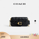 蔻馳（COACH）女士絎縫細節TABBY 19號鏈帶斜挎包 B4/黑色