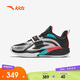 安踏兒童運動(dòng)鞋男大童氮科技低幫歐文正代黑武士籃球鞋312431199