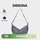 DISSONA迪桑娜包包女2025幸運錦囊提花帆船包單肩斜挎包【禮物】 中號-深灰色(26年新品)