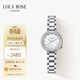 LOLA ROSE羅拉玫瑰午逅系列手表女士氣質(zhì)高級小眾生日禮物送女生老婆閨蜜