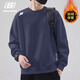 斯凱奇（Skechers）衛衣男士春季新款青少年透氣百搭情侶打底衫大碼寬松圓領(lǐng)套頭衫 -026R奧德賽灰【加絨】 L /175 （推薦120-140斤）現貨速發(fā)