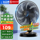 鉆石牌（DIAMOND）電風(fēng)扇臺扇家用臺式桌面風(fēng)扇大風(fēng)力宿舍辦公室臥室電扇客廳落地扇節能輕音學(xué)生搖頭 FT-35-1九葉機械（14寸）四檔