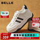 百麗小泡芙厚底增高小白鞋女輕盈運動(dòng)休閑板鞋B1831BM4 奧利奧 37