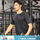 安德瑪（Under Armour）春夏Sportstyle男子運動(dòng)短袖T恤1326799 黑色001 男碼M/女碼L