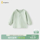 童泰（TONGTAI）寶寶上衣春秋季純棉嬰兒衣服內衣男童女童秋衣長(cháng)袖上衣綠色100cm