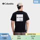 Columbia哥倫比亞戶(hù)外26春夏新品男子圓領(lǐng)透氣運動(dòng)短袖T恤AE3130 010 黑色 XL (185/104A)
