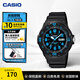 卡西歐（CASIO）casio手表 簡(jiǎn)約中性百搭休閑時(shí)尚初高中學(xué)生考試手表 運動(dòng)電子表 MRW-200H-2BVDF