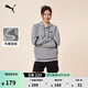 彪馬（PUMA）加絨保暖加厚寬松休閑衛衣男新款冬季運動(dòng)上衣691088 灰色-03 M (175/96A)