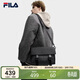 FILA 斐樂(lè )官方【黑武士】男包挎包2025時(shí)尚復古單肩包休閑翻蓋斜挎包