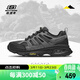 斯凱奇（Skechers）男鞋戶(hù)外休閑鞋城市旅游徒步鞋防滑氣墊運動(dòng)登山鞋 GYBK灰黑 42