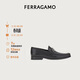菲拉格慕（Ferragamo）男士雙面Gancini扣飾莫卡辛鞋 0686084_3E _ 90 禮物送男友
