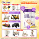 優(yōu)博金愛(ài)嘉 幼兒配方奶粉3段（12-36月齡幼兒）800g聽(tīng)裝新國標 新配方 新國標3段