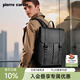 皮爾卡丹（pierre cardin）雙肩背包電腦包旅行出差男士商務(wù)大容量高端輕奢通勤高顏值書(shū)包 時(shí)尚老花【可放16寸電腦】