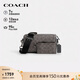 蔻馳（COACH）【品牌直供】男士AXEL小號單肩手提斜挎包木炭灰色CV762禮物