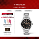 泰格豪雅TAG Heuer卡萊拉系列日歷背透防水精鋼男士機械 WBN2110.BA0639