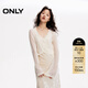 ONLY2025秋季新款時(shí)尚百搭精致短款長(cháng)袖開(kāi)衫針織衫女|12513A003 A43 奶油白色 M