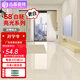 遠晶800x800天鵝絨瓷磚58度超白胚客廳地磚衛生間廚房墻磚奶油風(fēng)廣東 58°超白胚-亮光-奶白 800x800