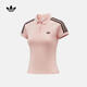阿迪達斯（adidas）【滔搏運動(dòng)】三葉草女子3S POLO POLO衫 KD3699 L